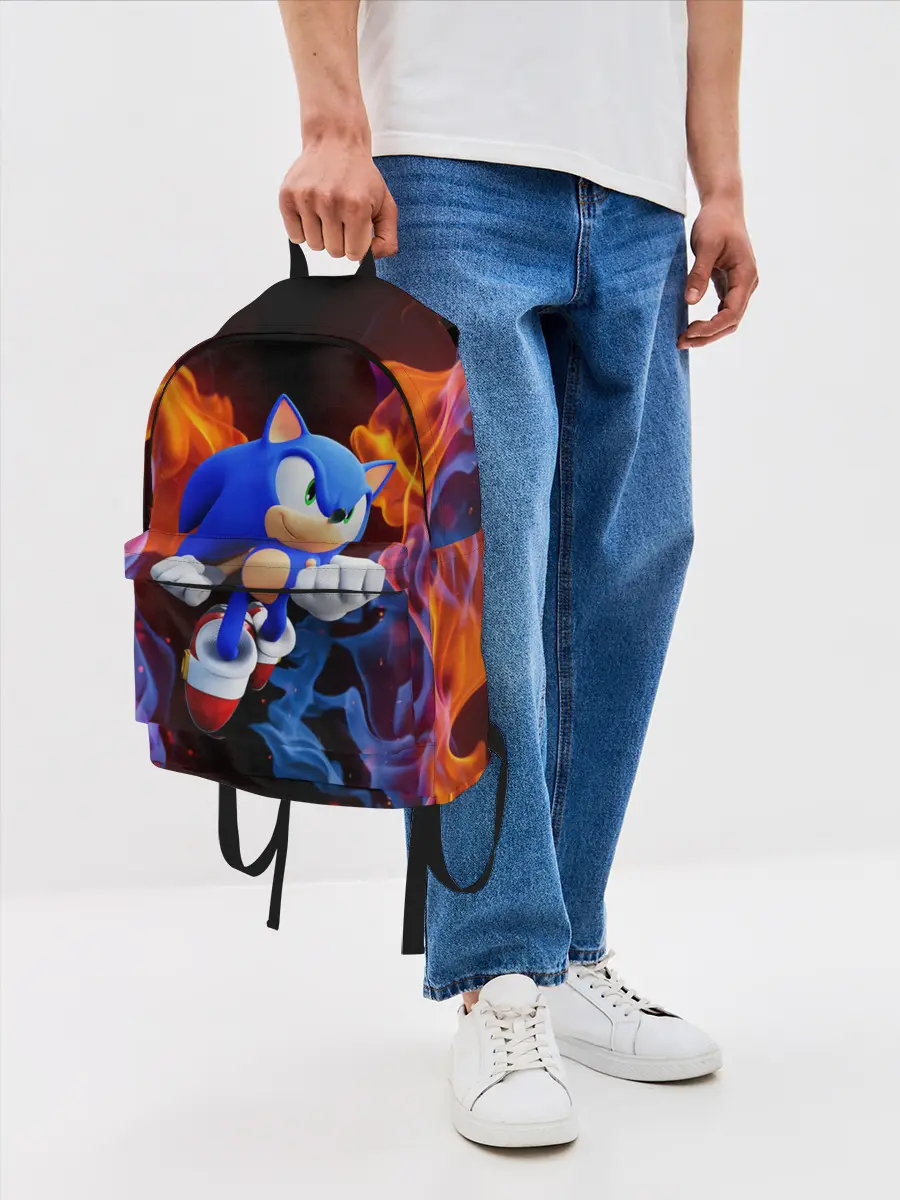 Рюкзак джинсовый / SONIC