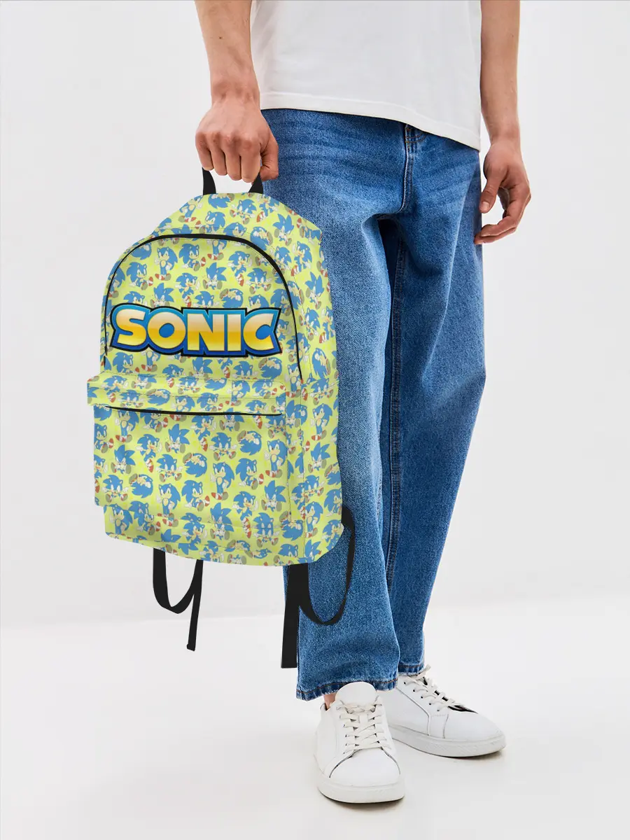 Рюкзак джинсовый / SONIC