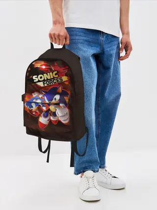 Рюкзак джинсовый / SONIC