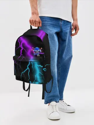 Рюкзак джинсовый / SONIC