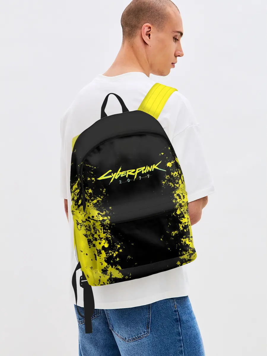 Рюкзак джинсовый / CYBERPUNK 2077