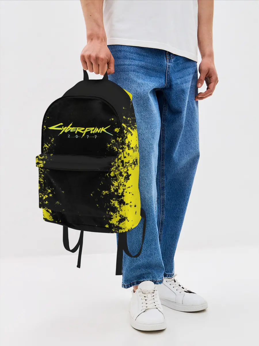 Рюкзак джинсовый / CYBERPUNK 2077