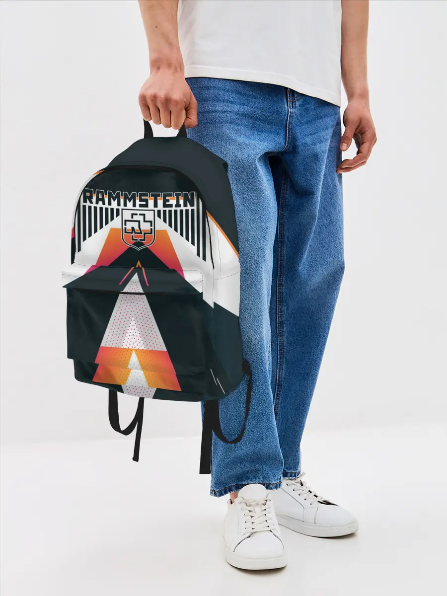Рюкзак джинсовый / Rammstein