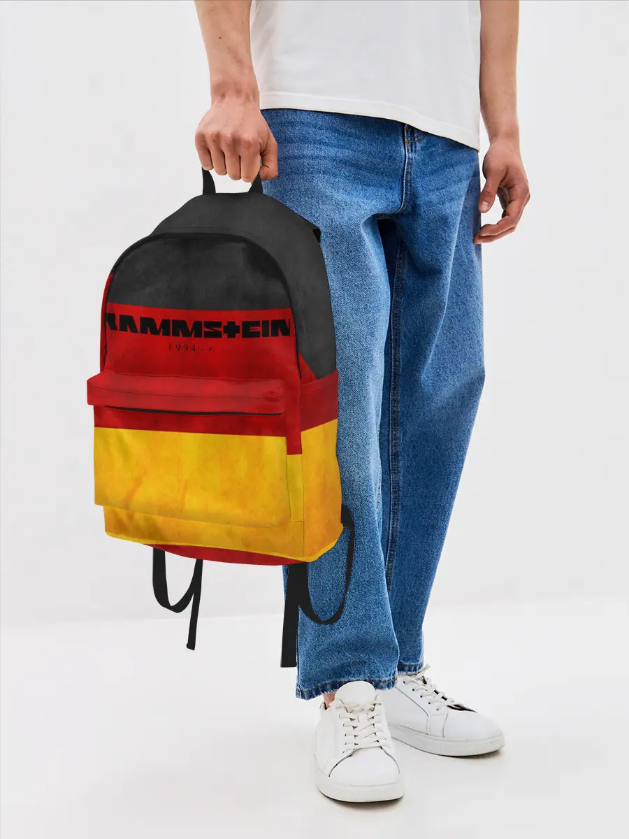 Рюкзак джинсовый / Rammstein