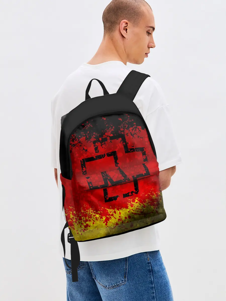 Рюкзак джинсовый / Rammstein