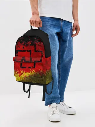 Рюкзак джинсовый / Rammstein