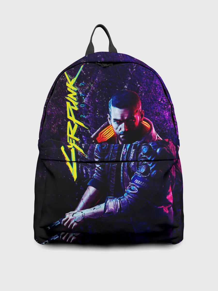 Рюкзак джинсовый / Cyberpunk 2077