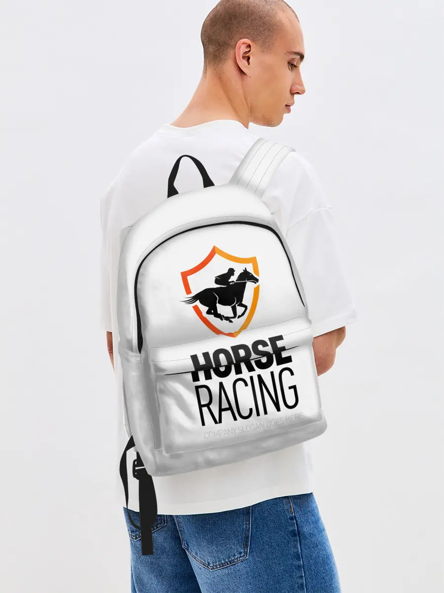 Рюкзак джинсовый / Horse racing