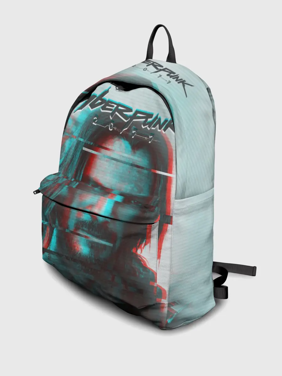 Рюкзак джинсовый / Cyberpunk 2077