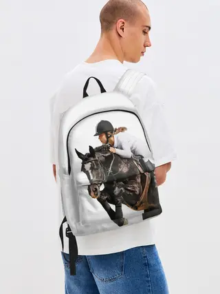 Рюкзак джинсовый / Наездница