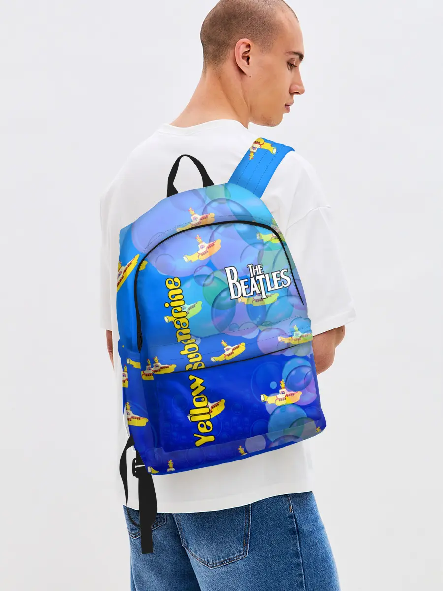 Рюкзак джинсовый / The Beatles