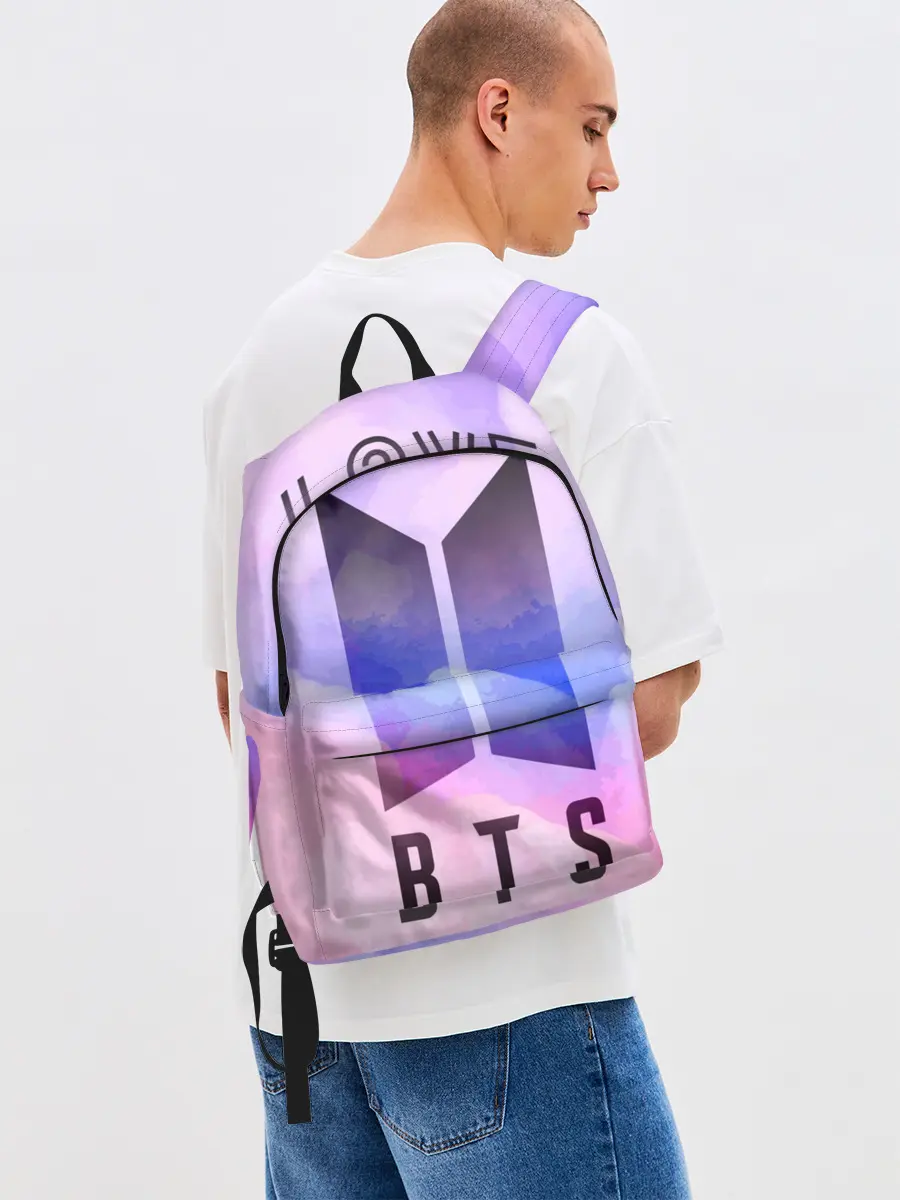 Рюкзак джинсовый / BTS