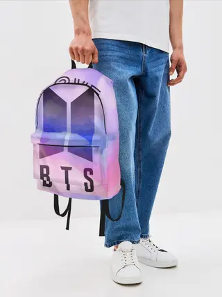 Рюкзак джинсовый / BTS
