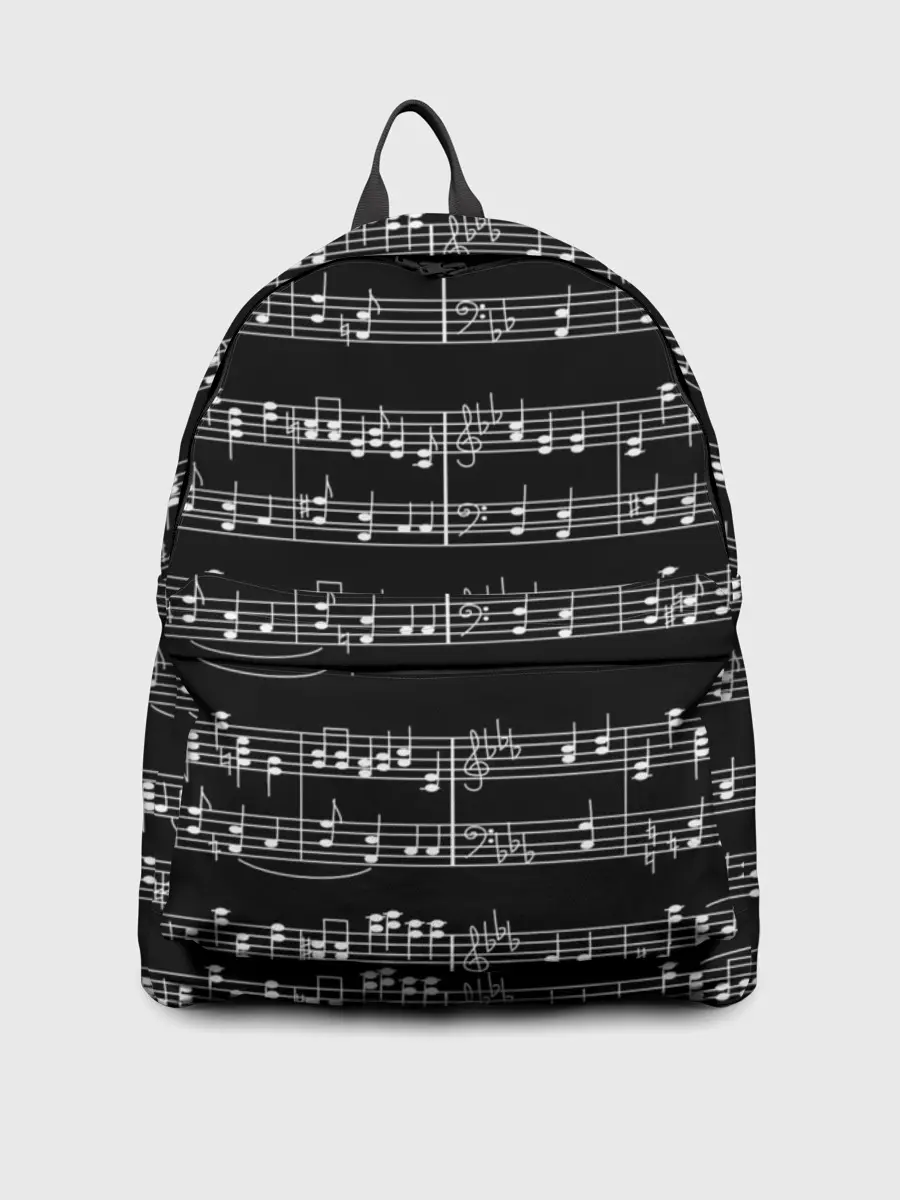 Рюкзак джинсовый / Ноты