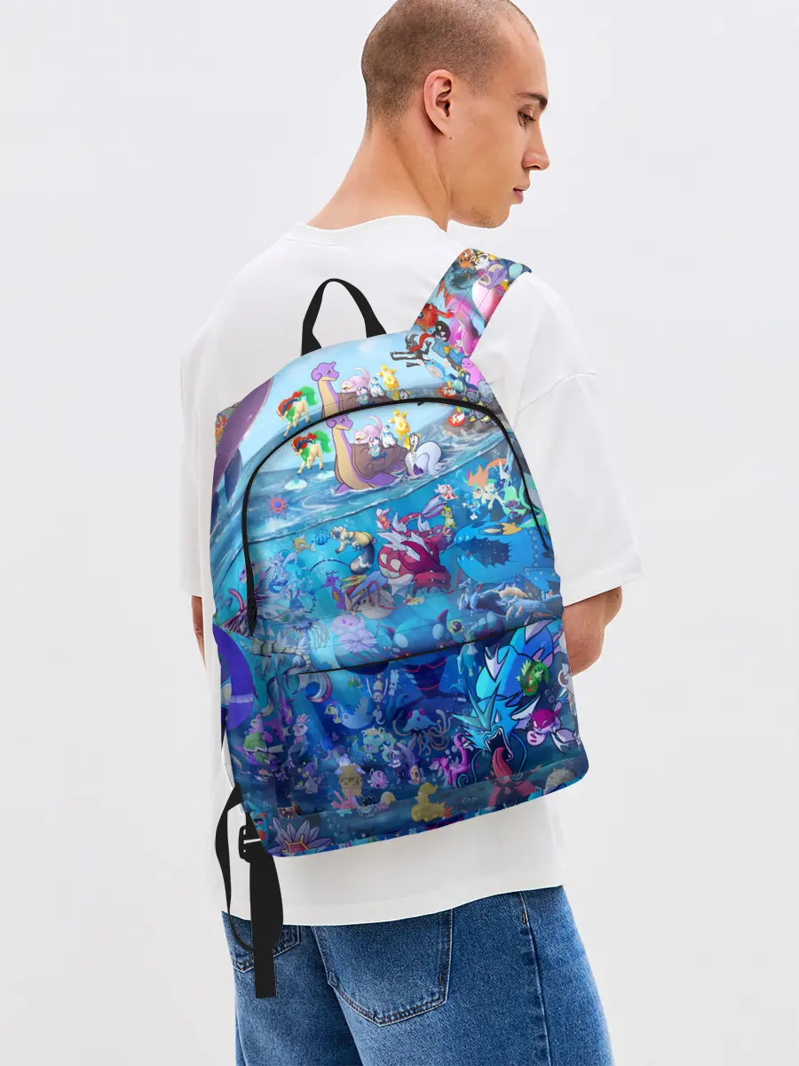 Рюкзак джинсовый / Покемон 2000