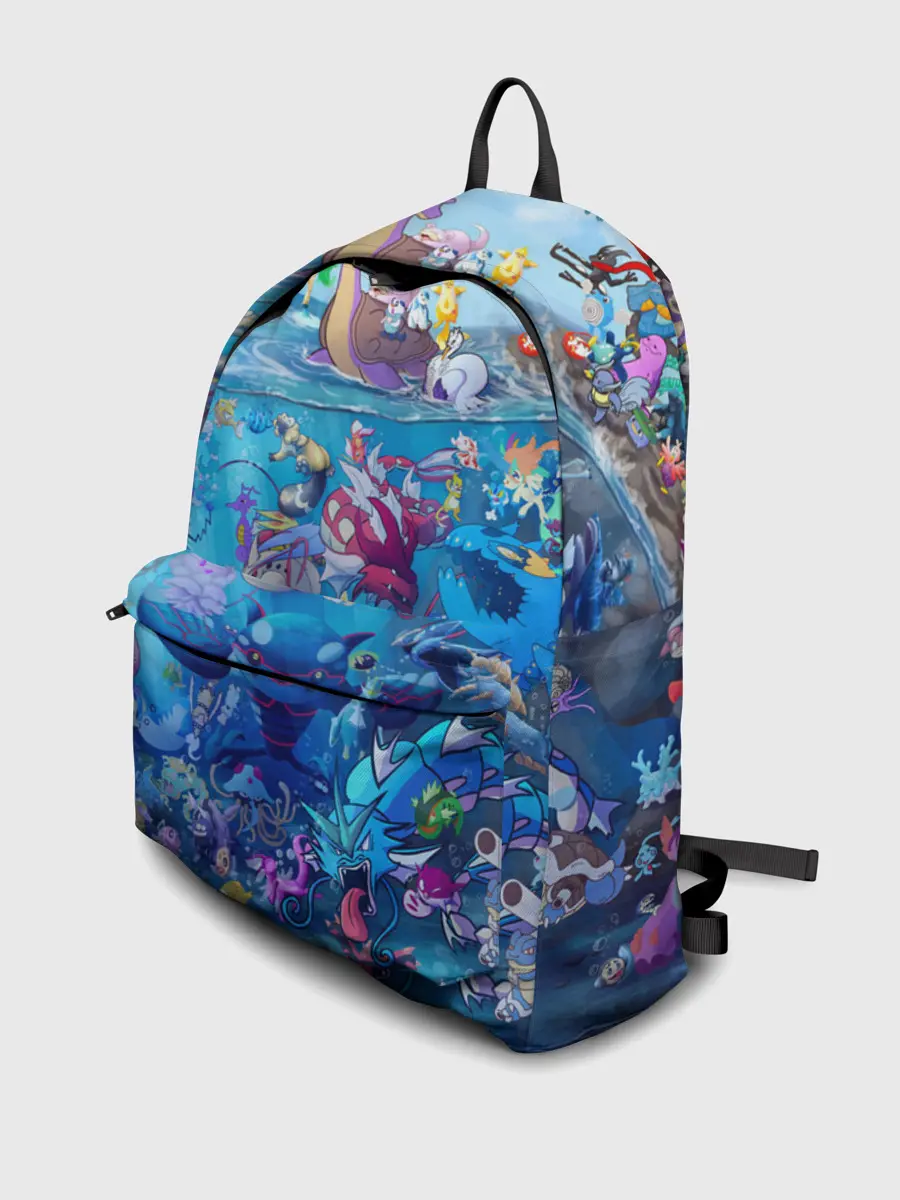 Рюкзак джинсовый / Покемон 2000