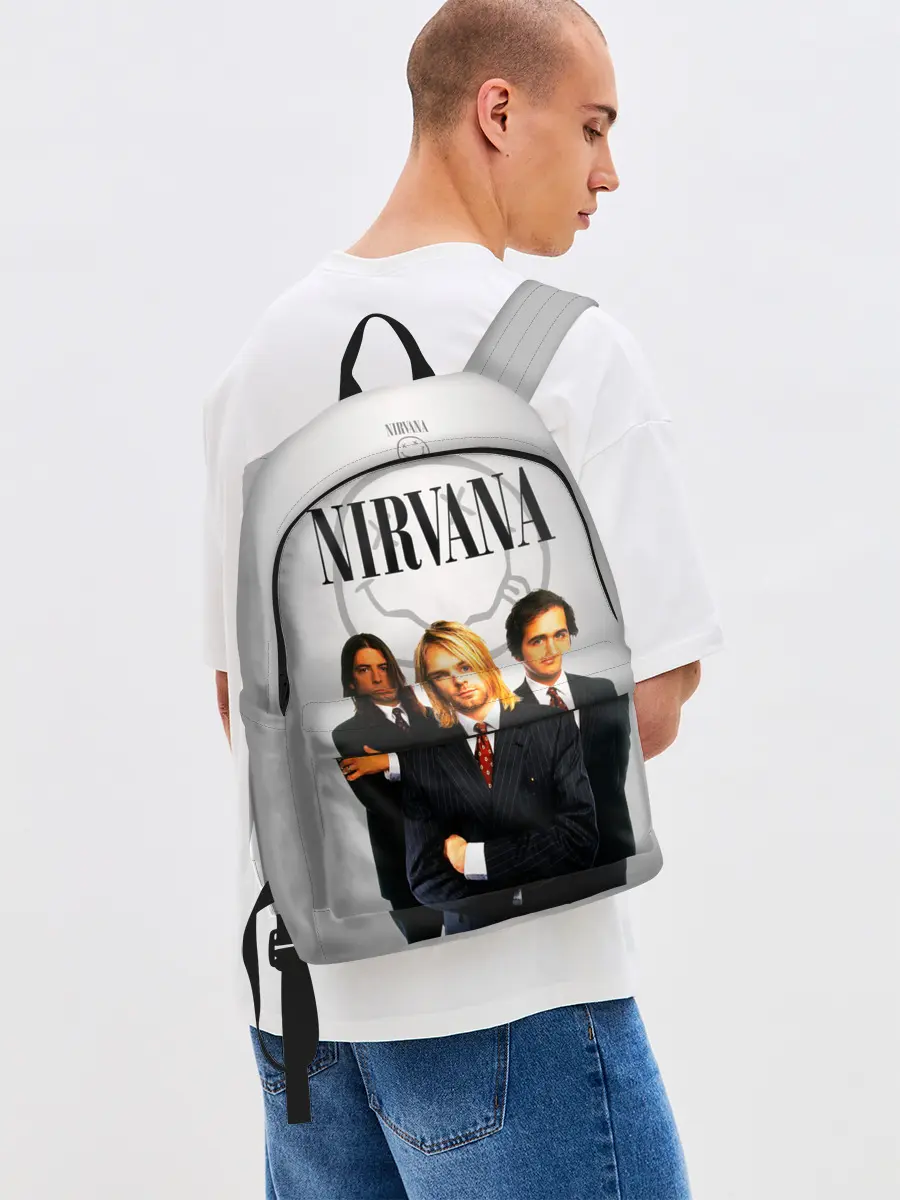 Рюкзак джинсовый / Nirvana