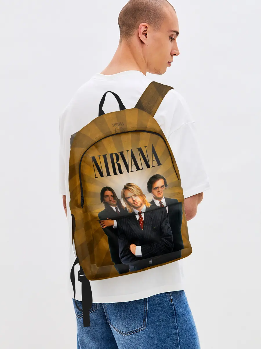 Рюкзак джинсовый / Nirvana