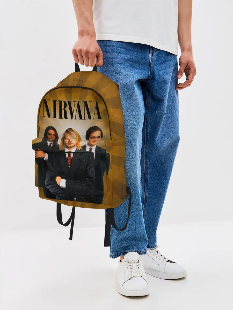 Рюкзак джинсовый / Nirvana