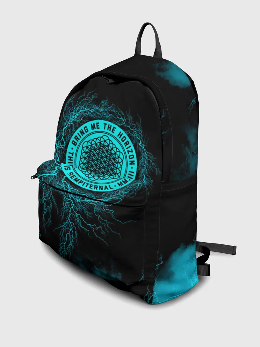 Рюкзак джинсовый / Bring Me the Horizon