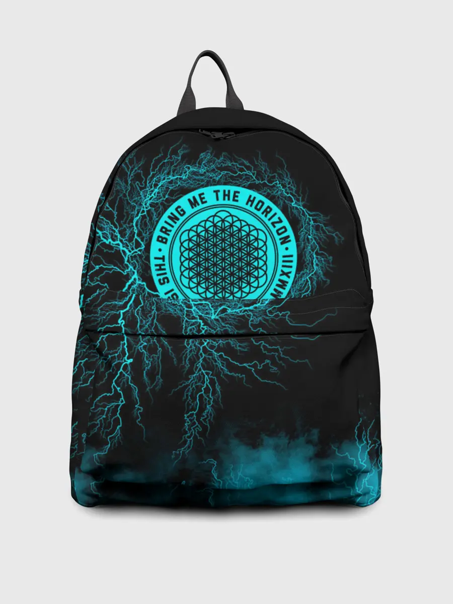 Рюкзак джинсовый / Bring Me the Horizon