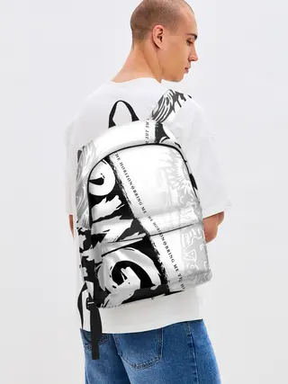 Рюкзак джинсовый / Bring Me the Horizon