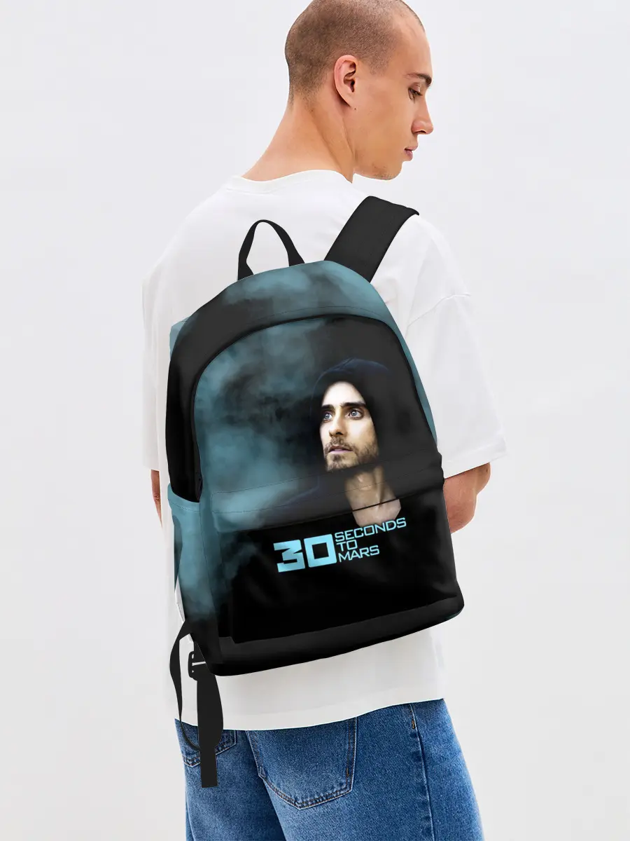 Рюкзак джинсовый / 30 Seconds to Mars