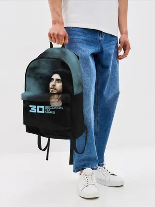 Рюкзак джинсовый / 30 Seconds to Mars