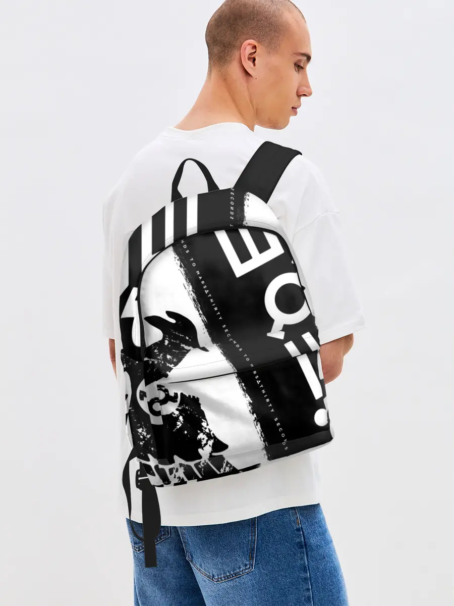 Рюкзак джинсовый / 30 Seconds to Mars