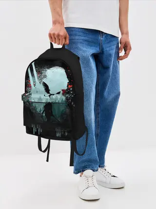 Рюкзак джинсовый / Ведьмак 3: Дикая Охота