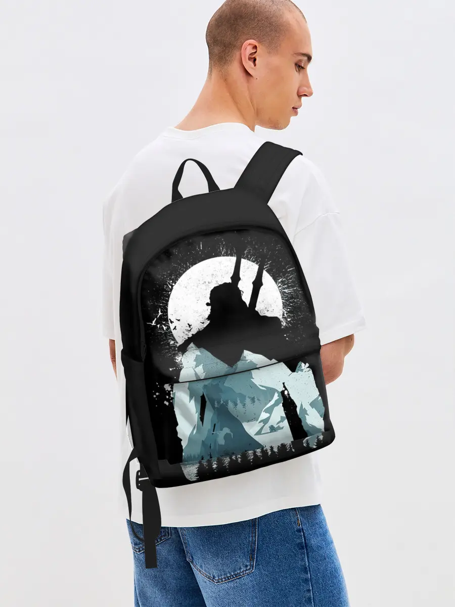 Рюкзак джинсовый / The Witcher 3: Wild Hunt