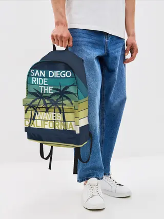 Рюкзак джинсовый / California