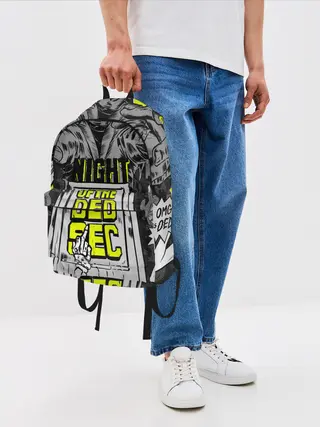 Рюкзак джинсовый / WATCH DOGS