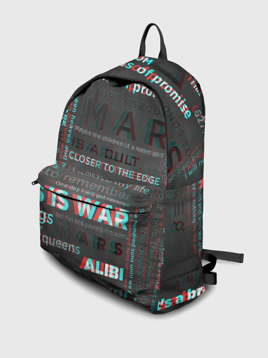 Рюкзак джинсовый / 30 SECONDS TO MARS