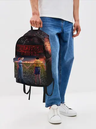 Рюкзак джинсовый / STRANGER THINGS