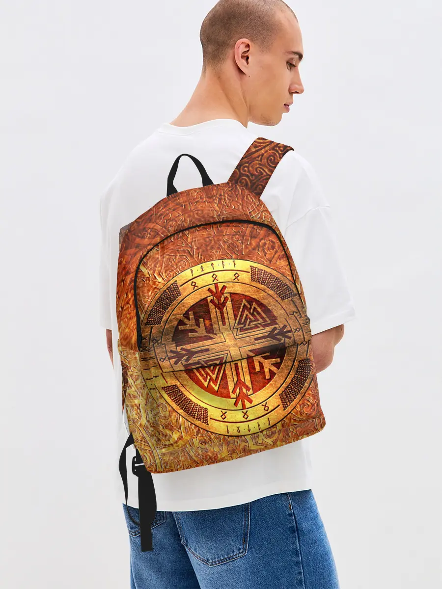 Рюкзак джинсовый / Кельтские узоры