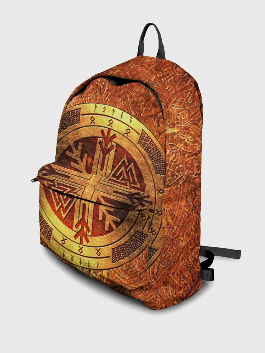 Рюкзак джинсовый / Кельтские узоры