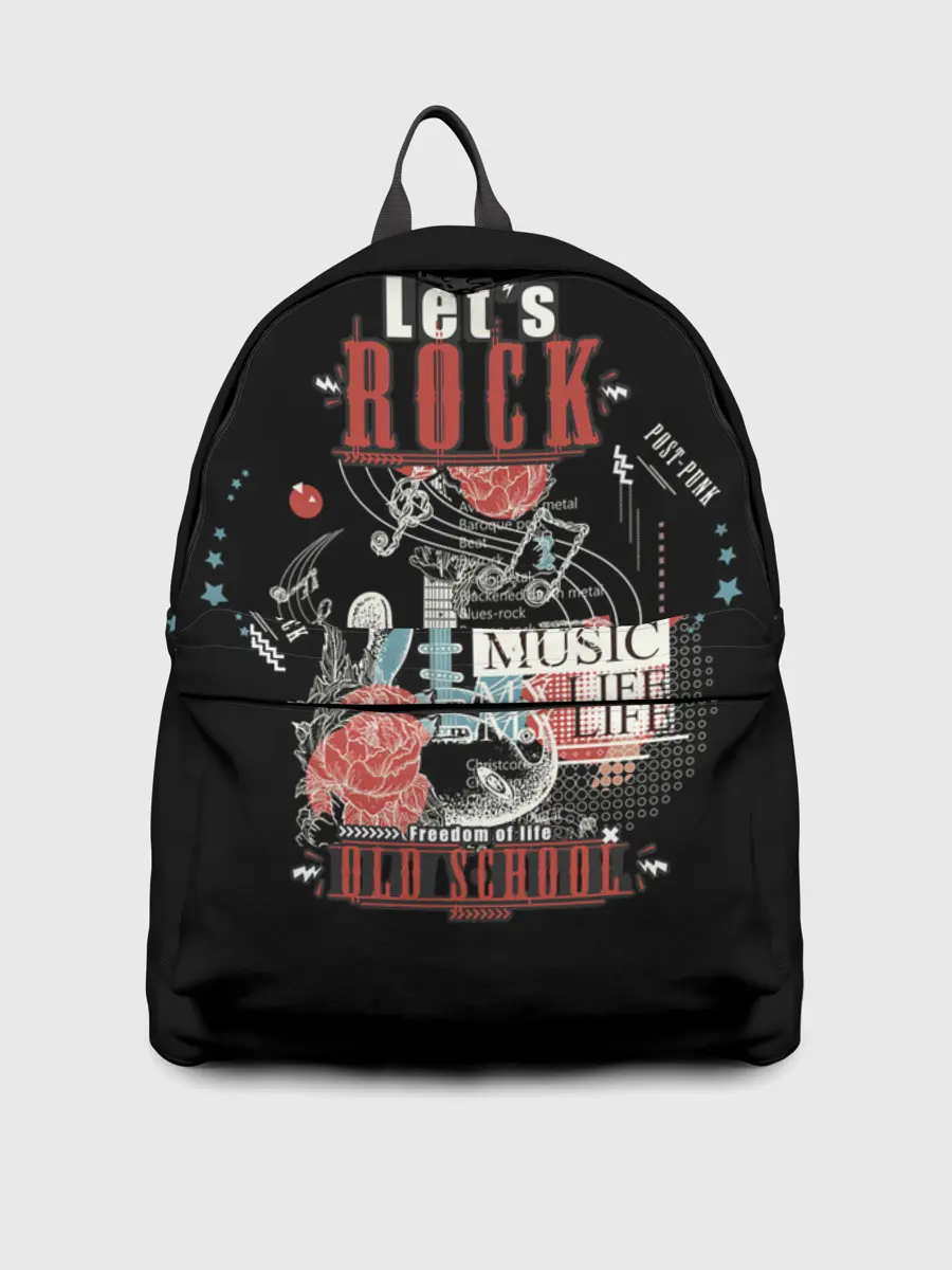 Рюкзак джинсовый / Lets Rock