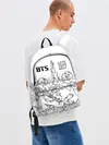 Рюкзак джинсовый / BTS