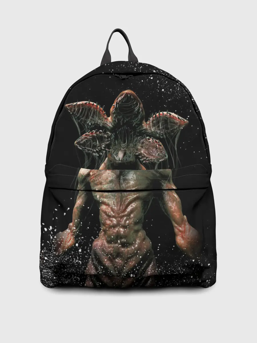 Рюкзак джинсовый / Stranger Things - Demogorgon