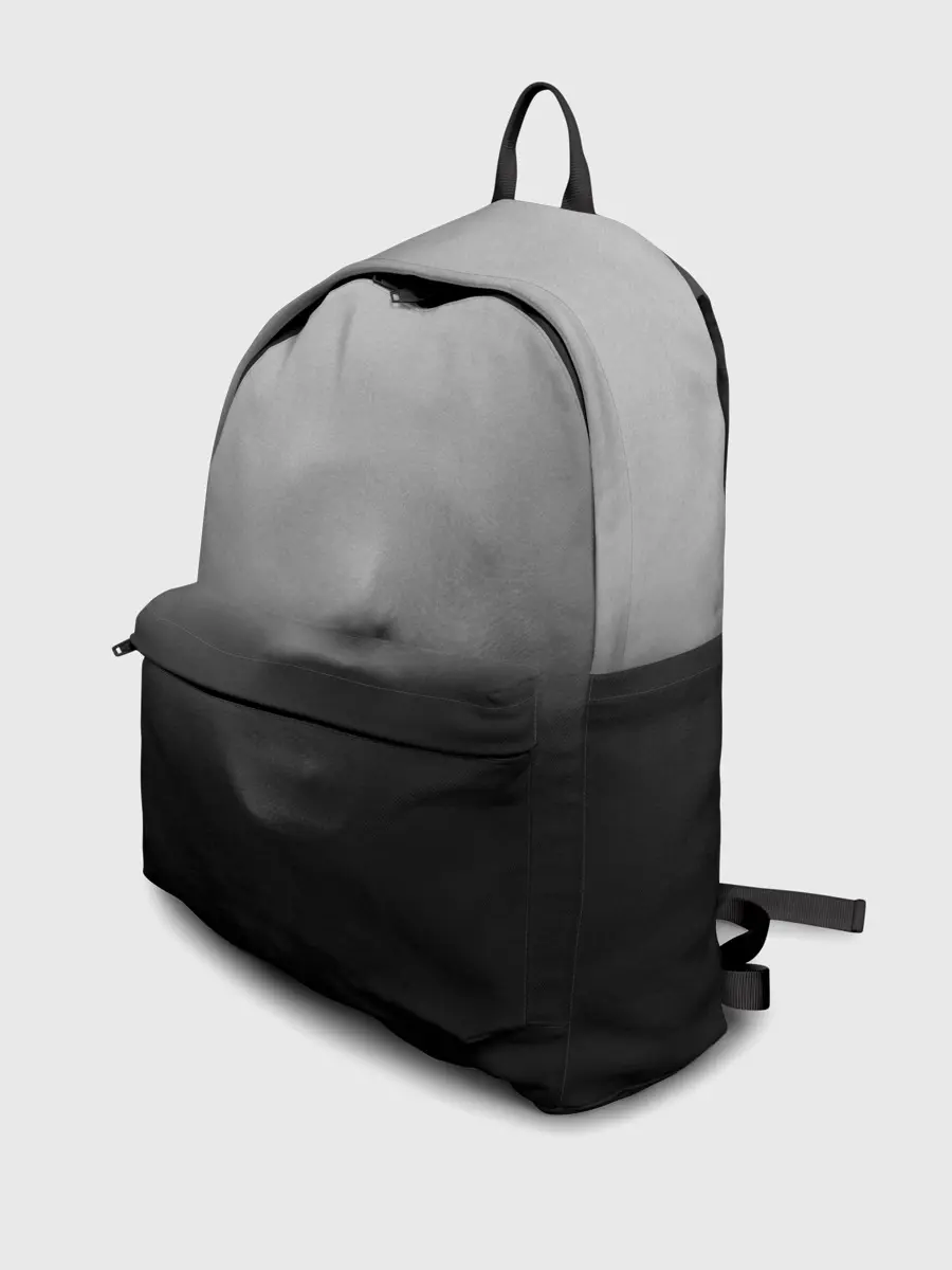 Рюкзак джинсовый / Кричащее Лицо Внутри