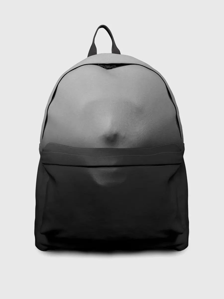 Рюкзак джинсовый / Кричащее Лицо Внутри