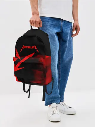 Рюкзак джинсовый / Metallica