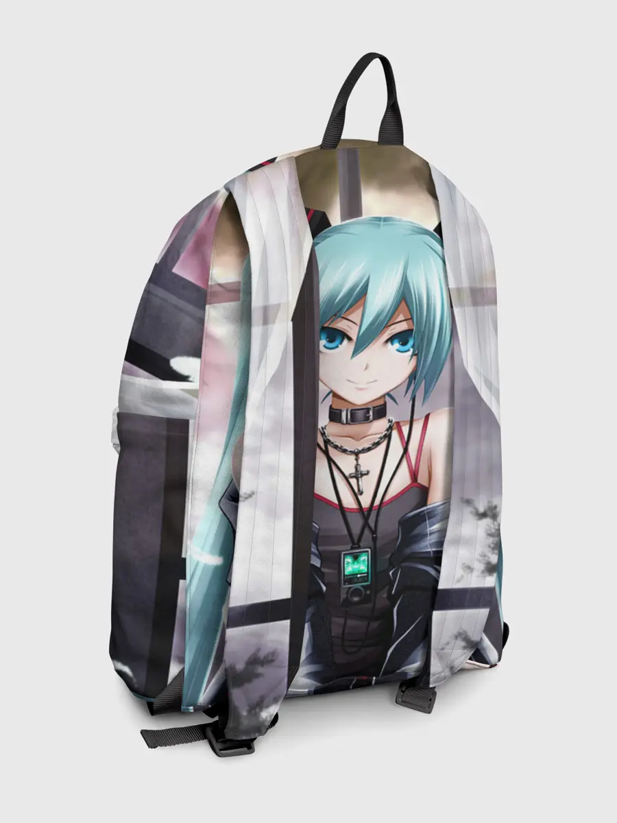 Рюкзак джинсовый / Мику Хацунэ