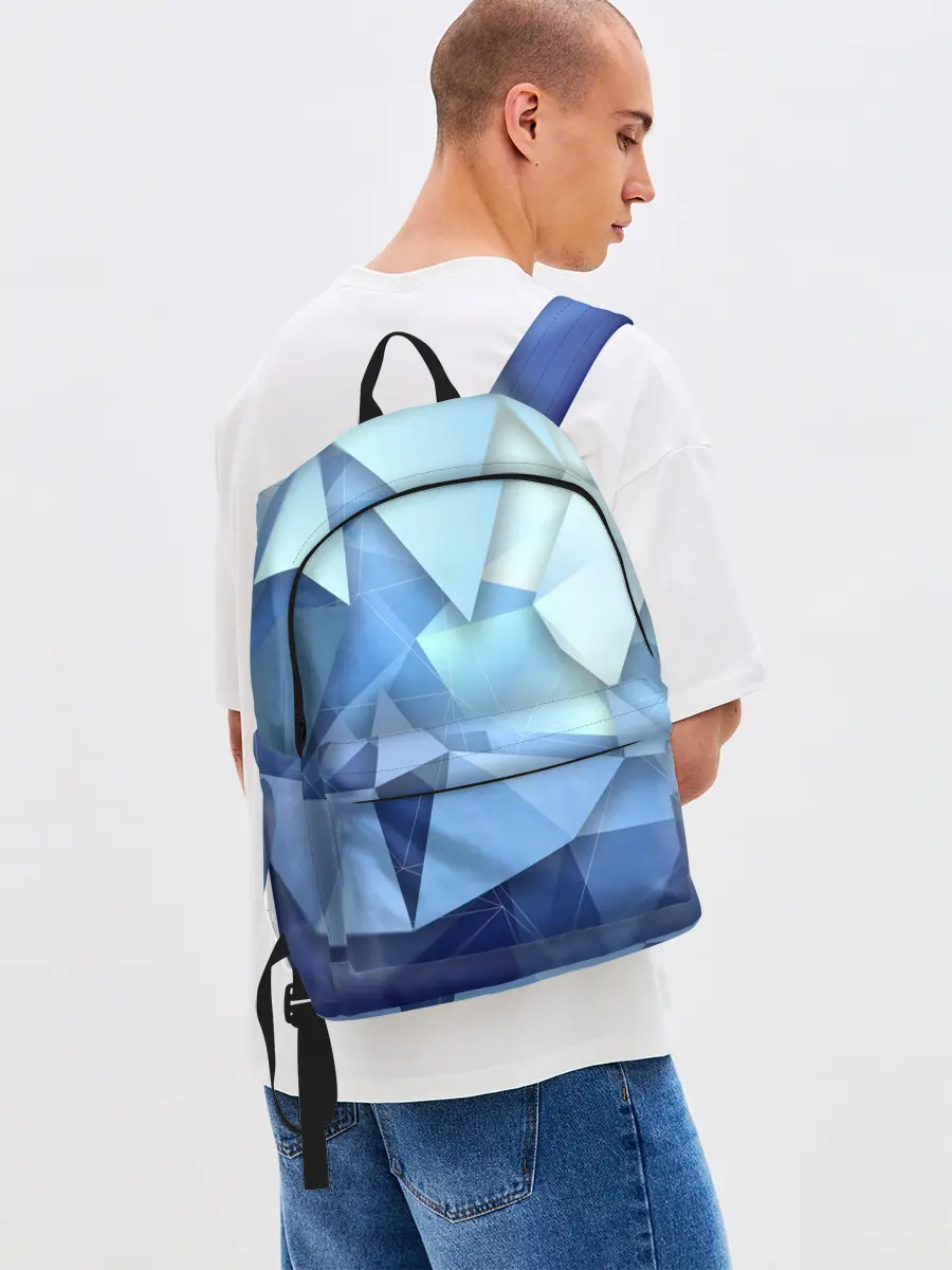 Рюкзак джинсовый / абстракция