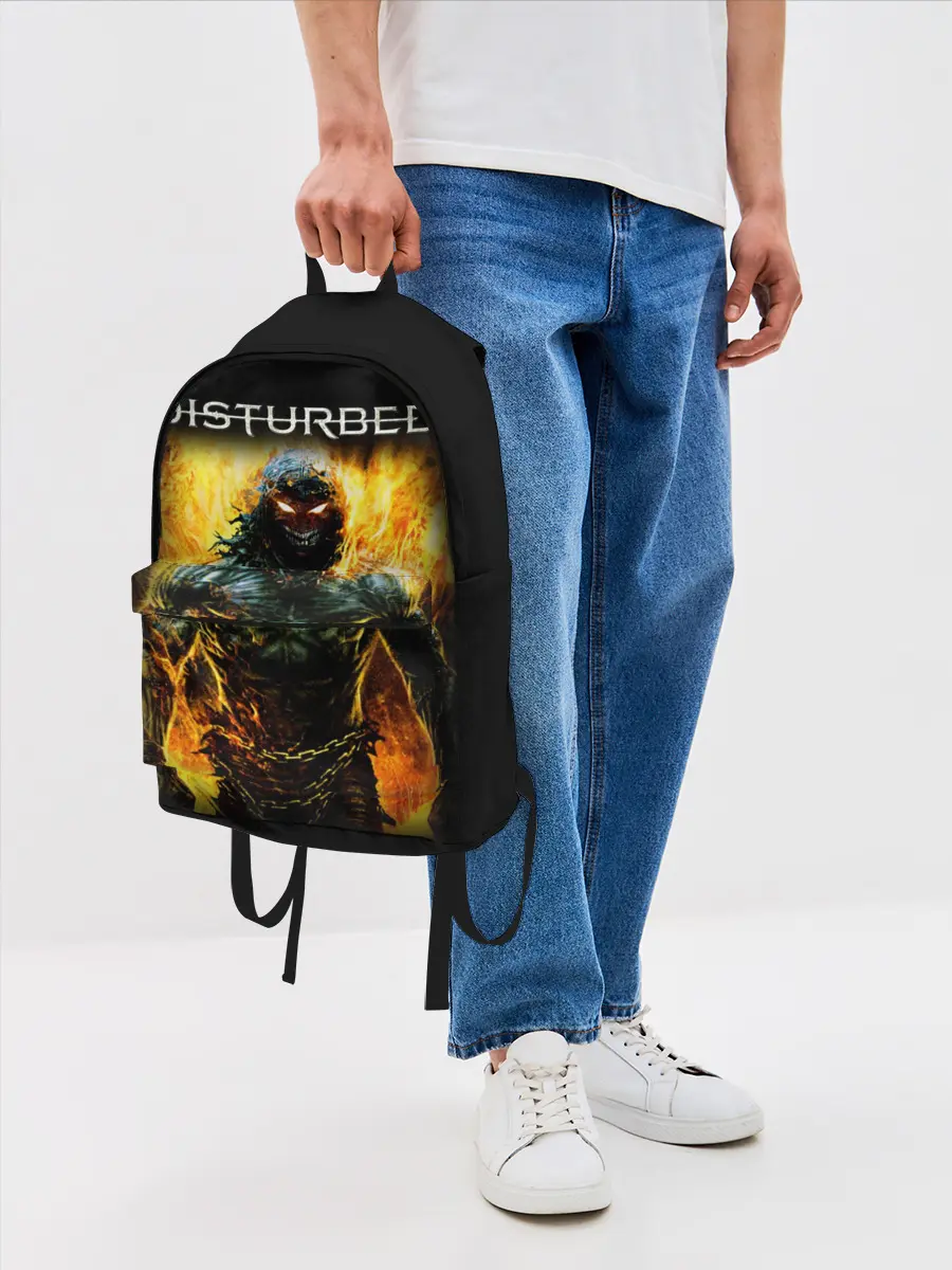 Рюкзак джинсовый / Disturbed