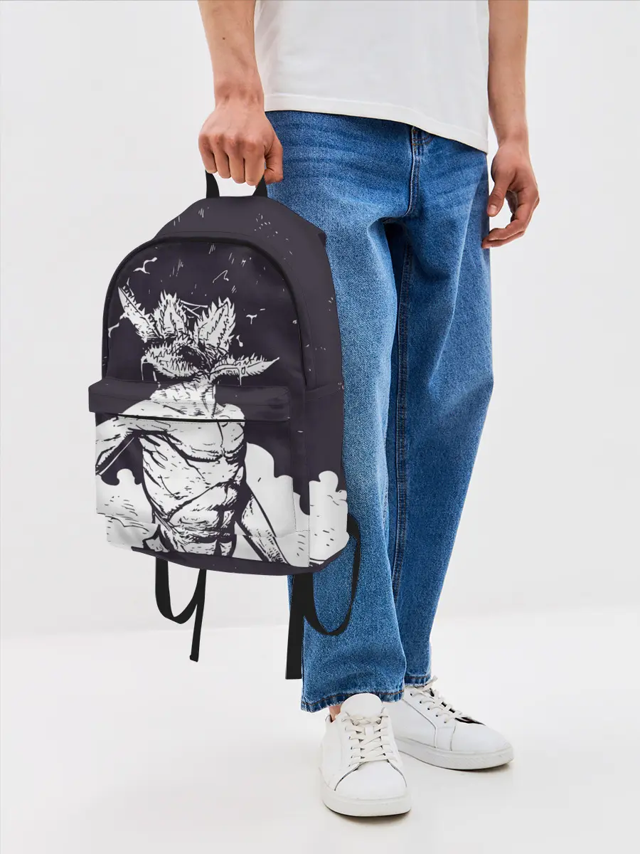 Рюкзак джинсовый / Демогоргон