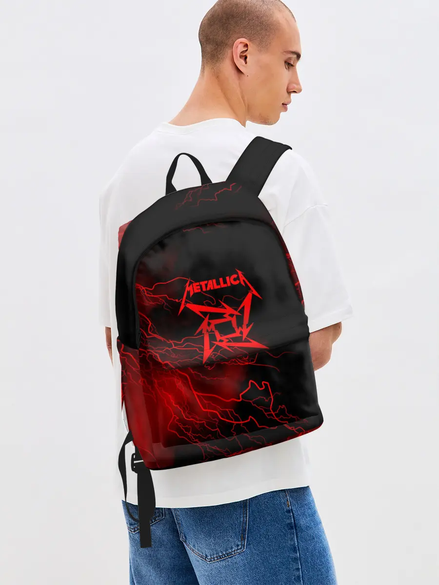 Рюкзак джинсовый / Metallica