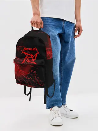 Рюкзак джинсовый / Metallica