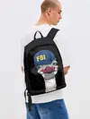 Рюкзак джинсовый / FBI